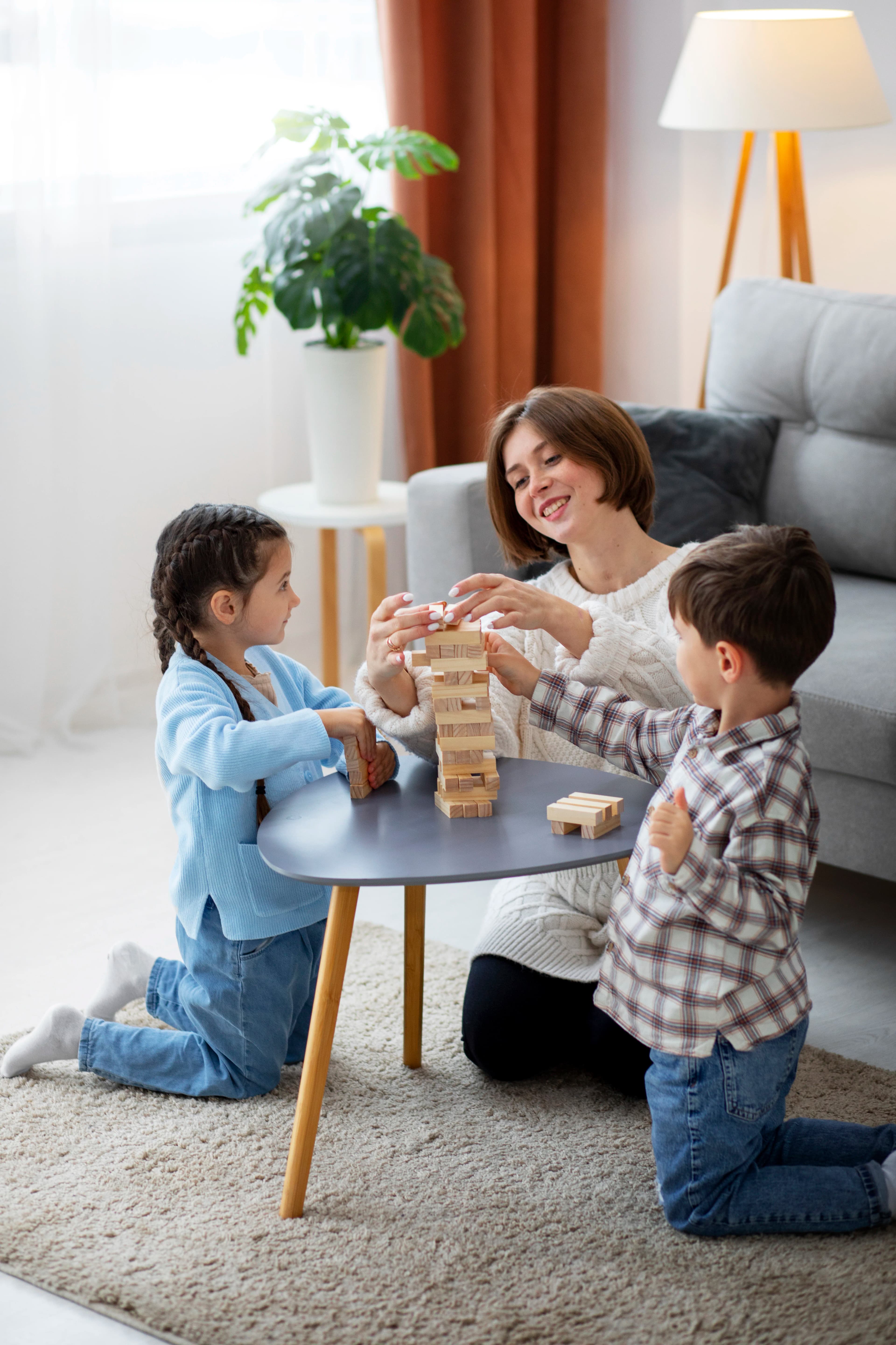 Caregiver with Miami family